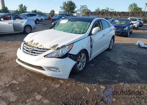 2012 Hyundai Sonata Limited z USA, uszkodzony, nr VIN 5NPEC4AC7CH358359